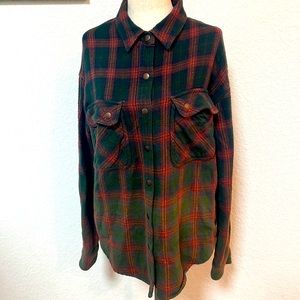 Thick flannel shirt